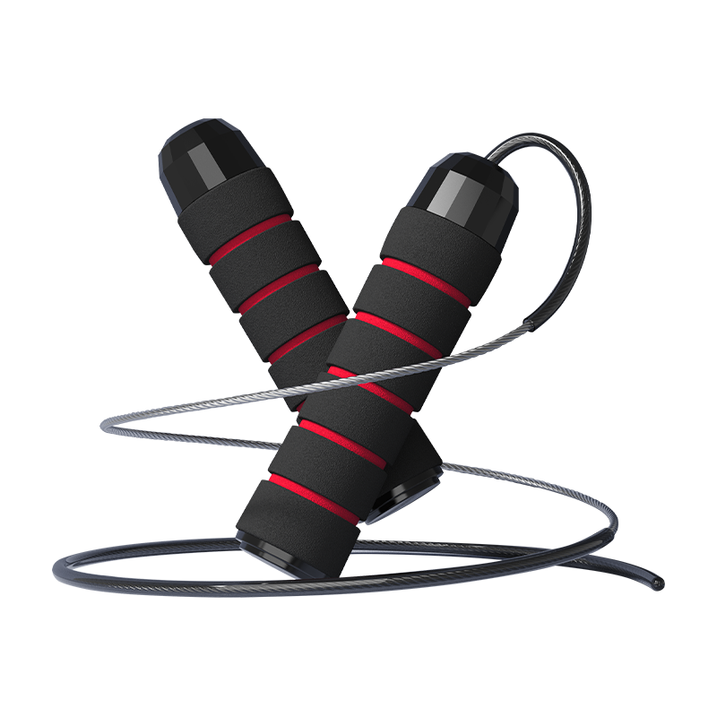 TS-2 Dây nhảy tay cầm xốp 5 khe dành cho người lớn
