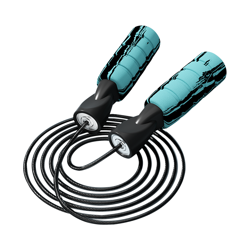 TS-4 Màu Graffiti/Xốp Xốp Một Màu Tay Cầm Dây Nhảy Cho Người Lớn